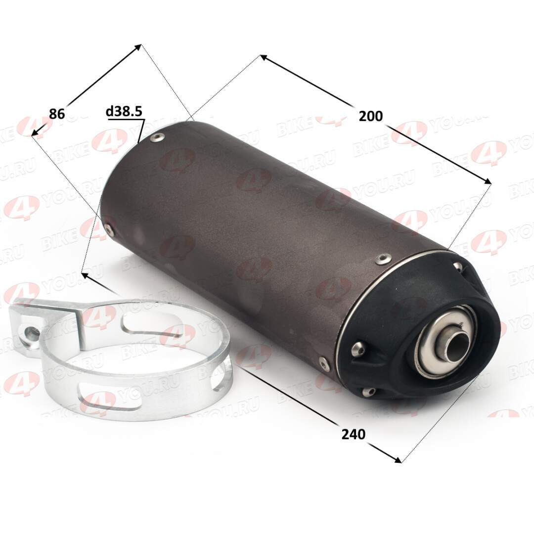 Глушитель кросс №2